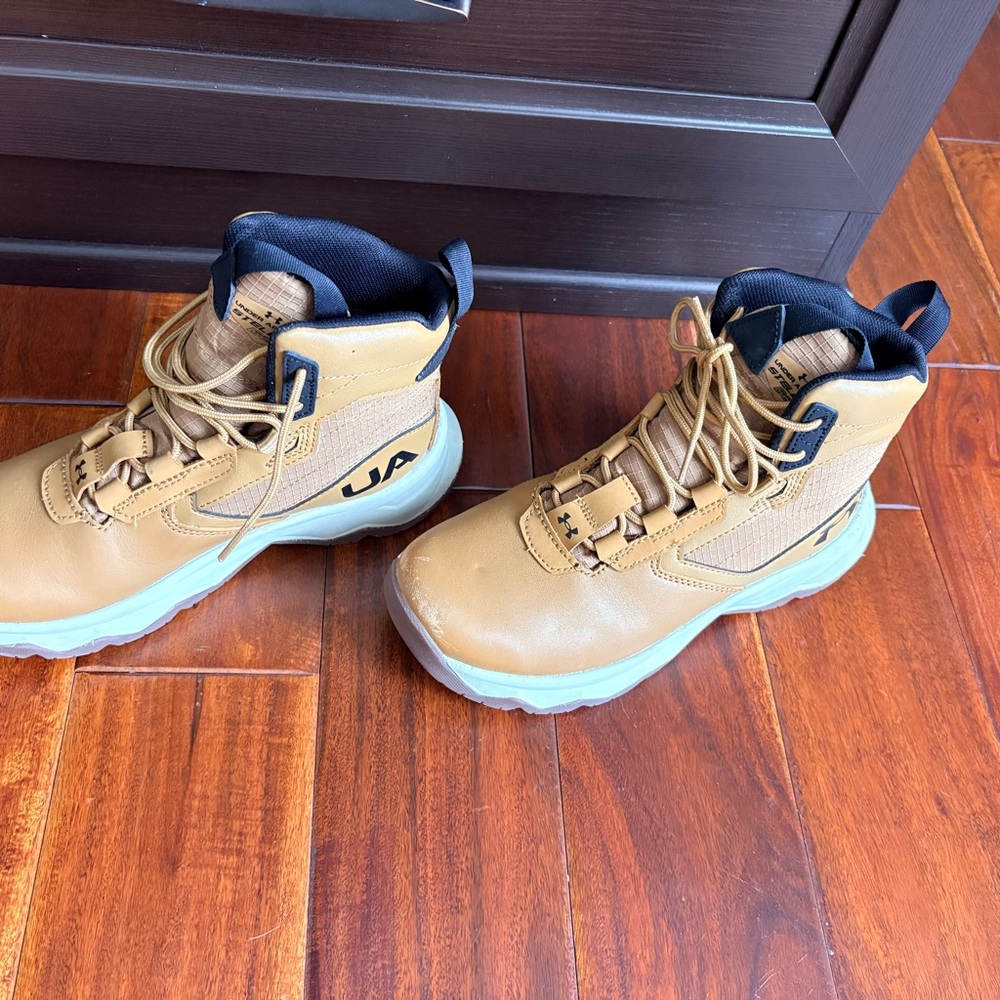 Kids Tan Boots